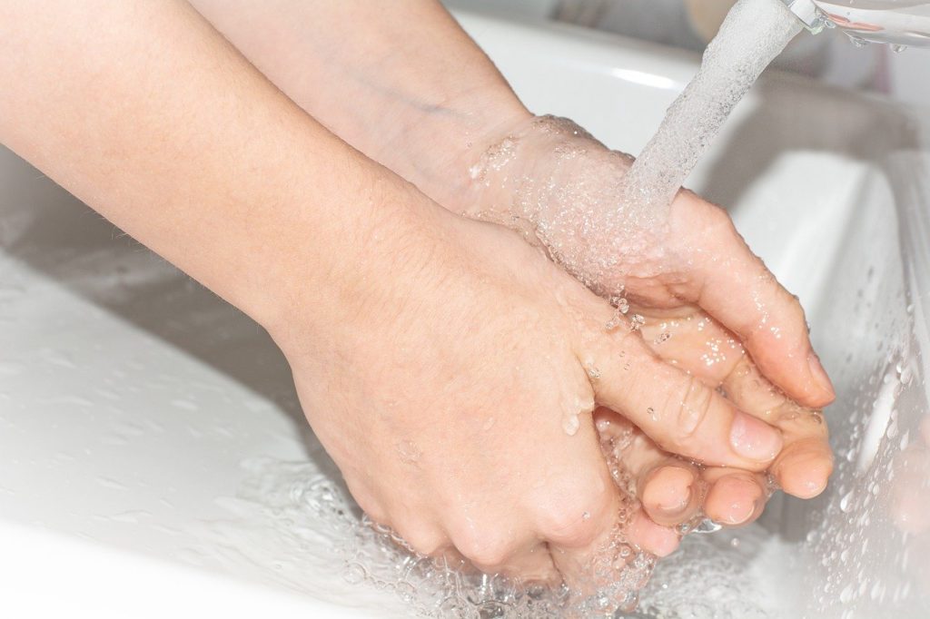 Wash Hands Water Hands Hygiene  - Pezibear / Pixabay